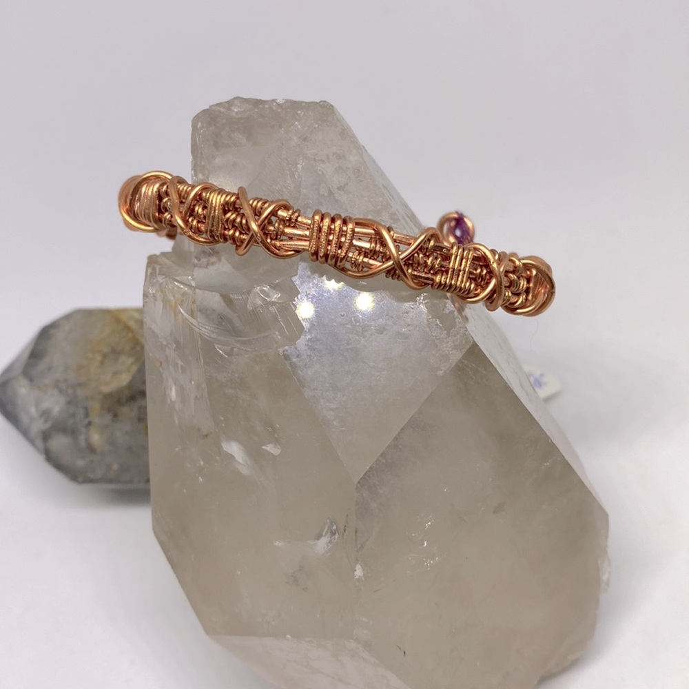 Clearence//Wire wrapped bracelet